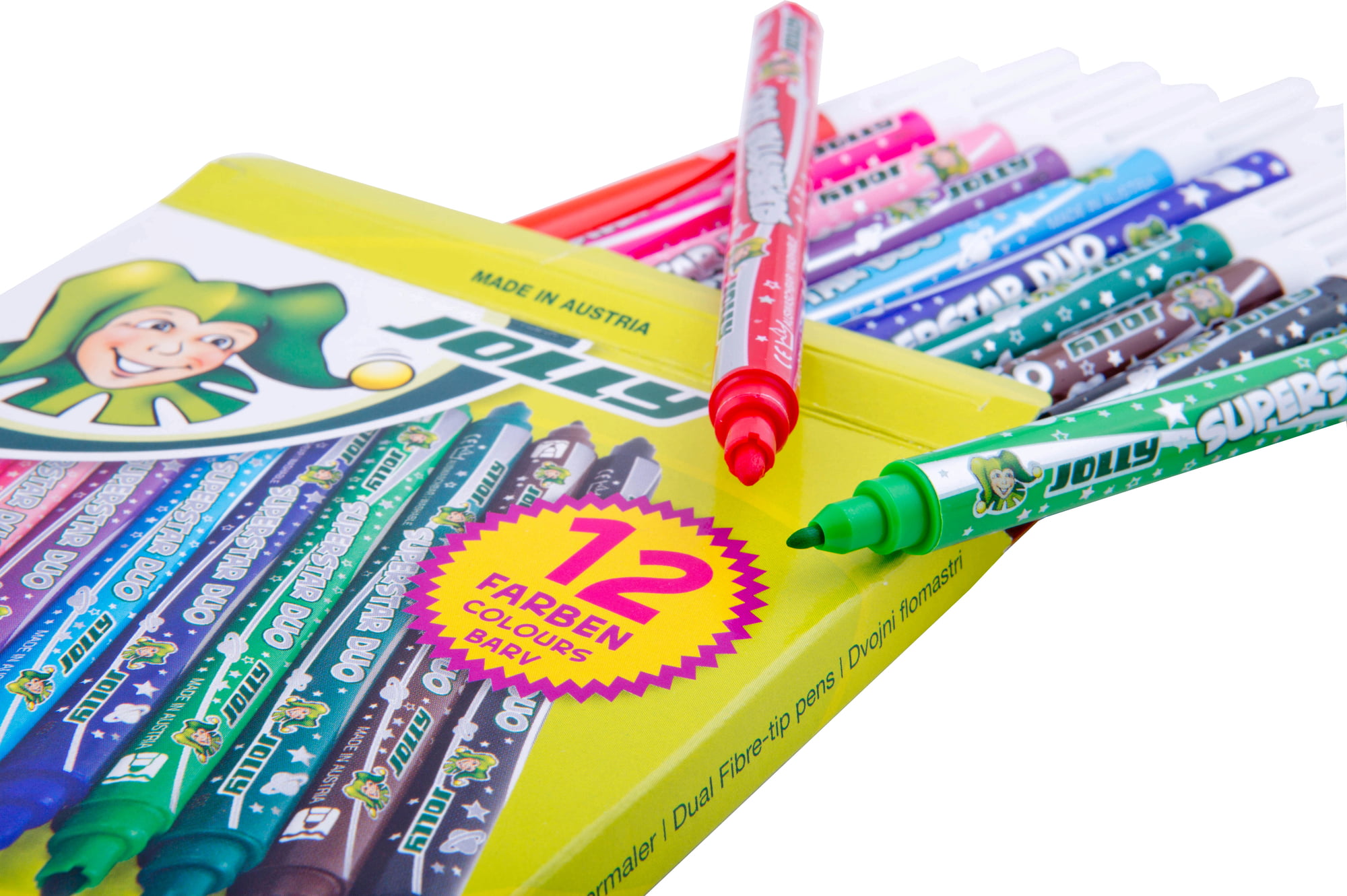 JOLLY Superstars Duo, 12 Farben